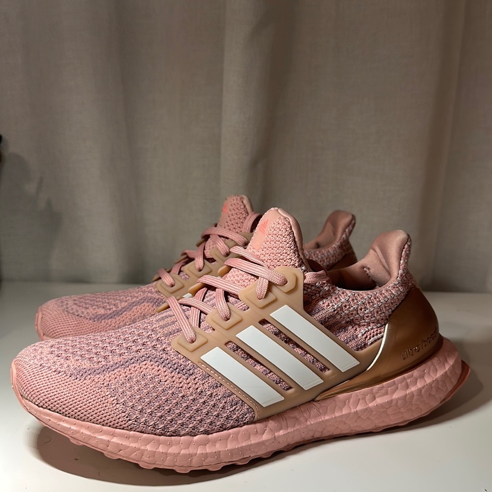 Ultra boost sneakers pink women’s size 8
